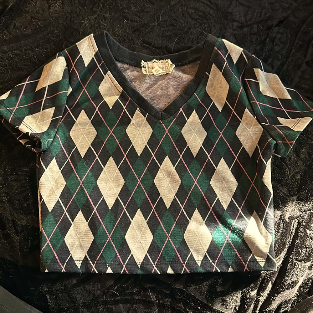 Cropped shirt